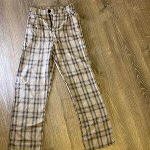 SHEIN plaid pants